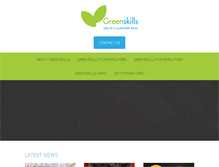 Tablet Screenshot of greenskills.com.au